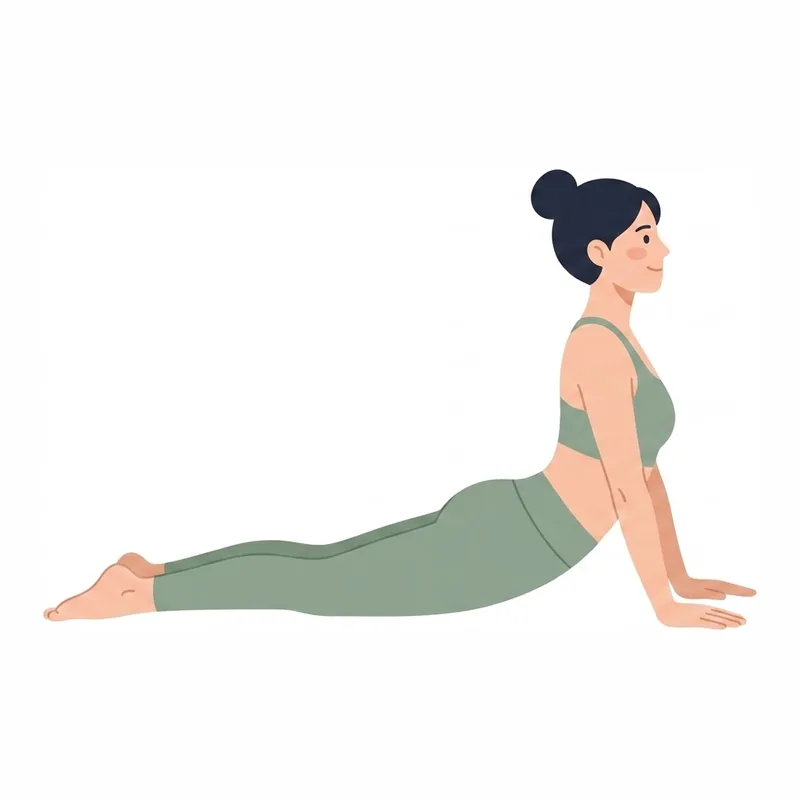 Cobra Pose illustration